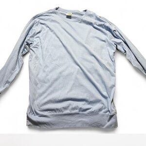 PINK Victoria's Secret Light Blue Long Sleeve Tee